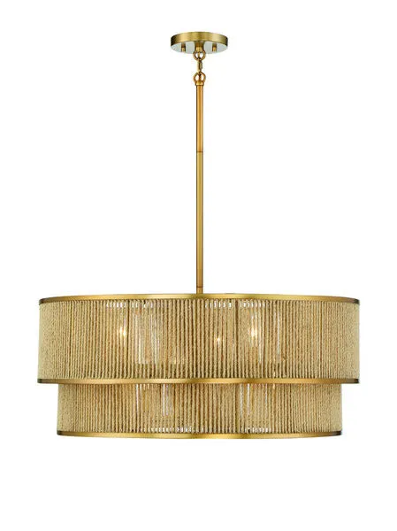 Product Image 3 for Ashburn 6 Light Pendant from Savoy House 