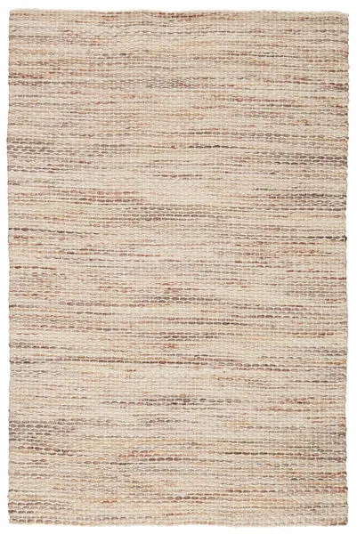 Product Image 5 for Cirra Natural Solid Ivory / Terra Cotta Area Rug from Jaipur 