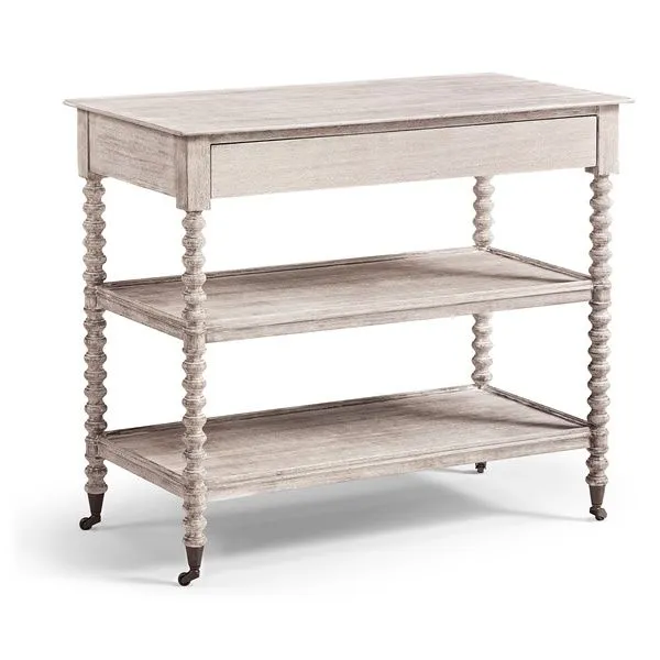 Product Image 1 for Tormarton Washed Acacia End Table from Johnathan Charles