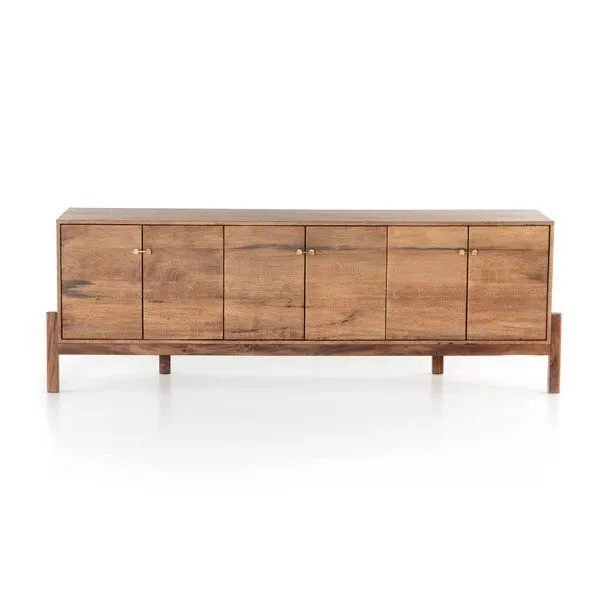 Product Image 18 for Reza Smoked Honey Media Console from Four Hands