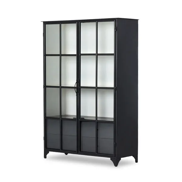 Product Image 1 for Camila Black Iron Storage Cabinet from Four Hands