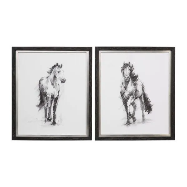 Product Image 1 for Uttermost Dynamic Equestrian Prints S/2 from Uttermost