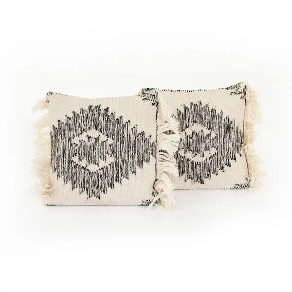 Product Image 3 for Fringe Medallion Pillow, Set Of 2 from Four Hands