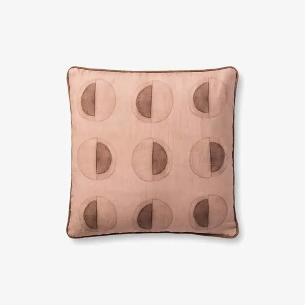 Product Image 2 for Half Moon Pink Pillow from Loloi
