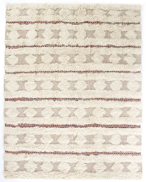 Product Image 1 for Desert Shag Stripe Rug 9x12' from Four Hands