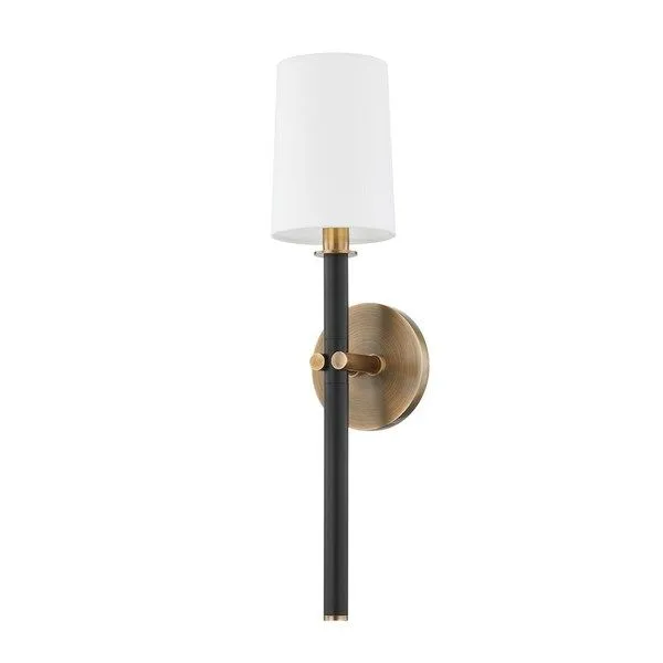 Product Image 1 for Belvedere Textured Bronze 1-Light Wall Sconce from Troy Lighting