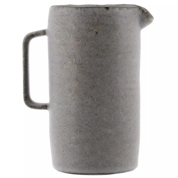 Product Image 2 for Tiburon Pitcher, Ceramic   Light Grey Glaze from Homart