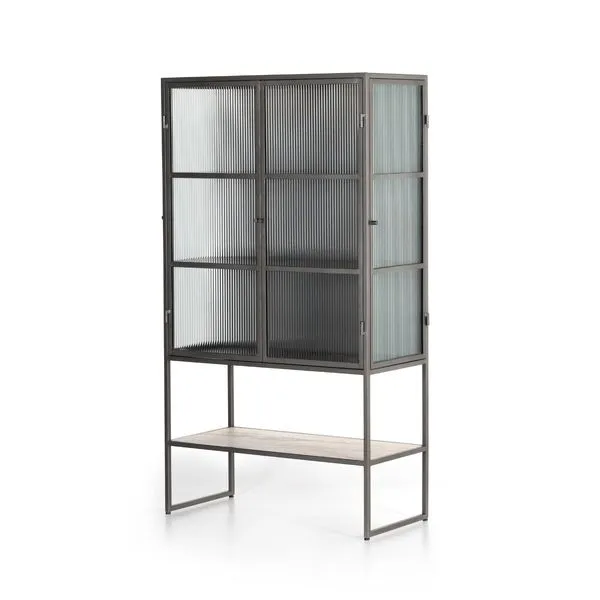Product Image 9 for Marcet Cabinet Gunmetal from Four Hands