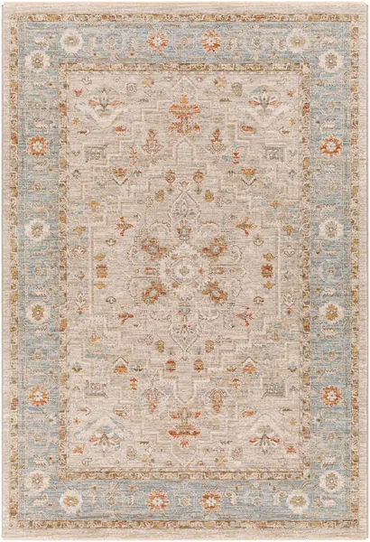 Product Image 1 for Avant Garde Woven Light Blue / Beige Rug - 2'7" x 4' from Surya