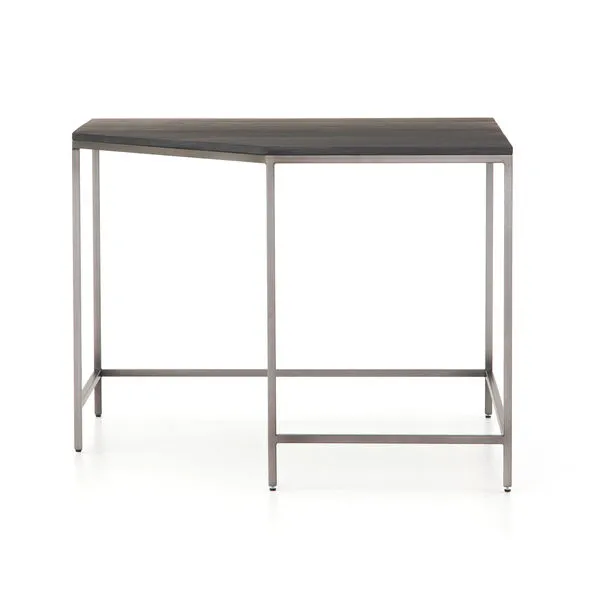 Product Image 4 for Trey Modular Corner Desk - Black Wash Poplar from Four Hands