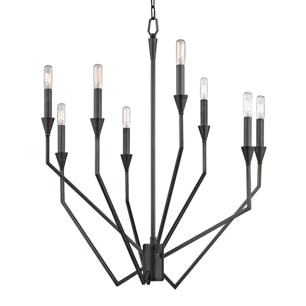 Product Image 1 for Archie 8 Light Chandelier from Hudson Valley