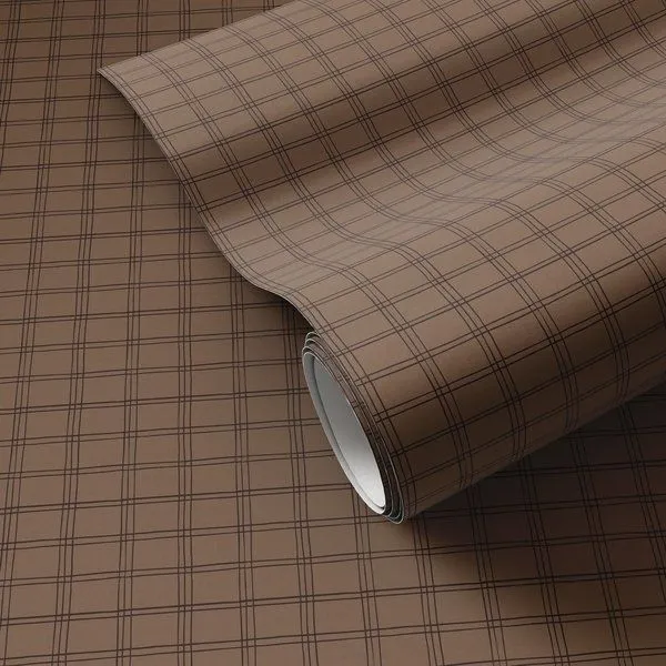 Product Image 1 for Hand Checks Black and Tan II Wallpaper by Getty Images from Four Hands