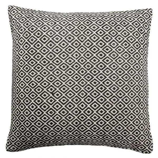 Product Image 3 for Estes White/ Dark Gray Geometric Down Throw Pillow 22 Inch from Jaipur