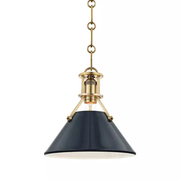 Product Image 1 for Painted No.2 1 Light Small Pendant from Hudson Valley