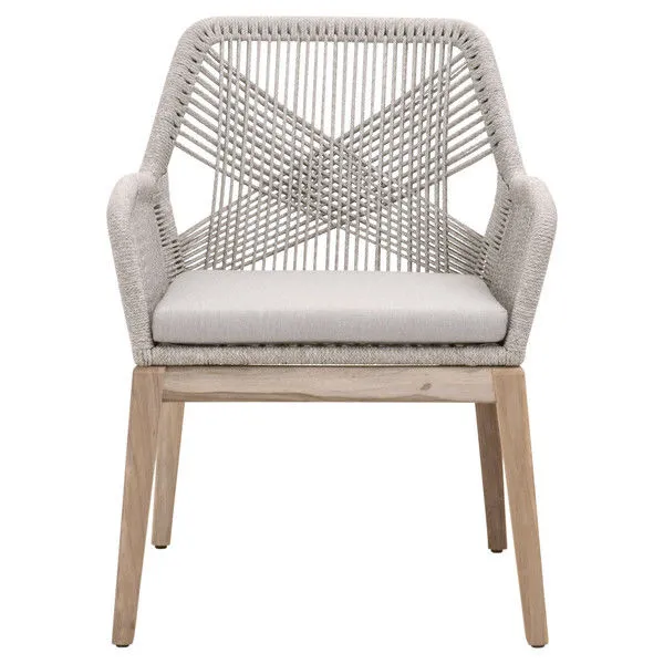 Product Image 6 for Loom Outdoor Woven Arm Chair, Set of 2 from Essentials for Living