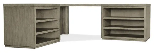 Product Image 1 for Linville Falls Corner Desk with Two Open Desk Cabinets from Hooker Furniture