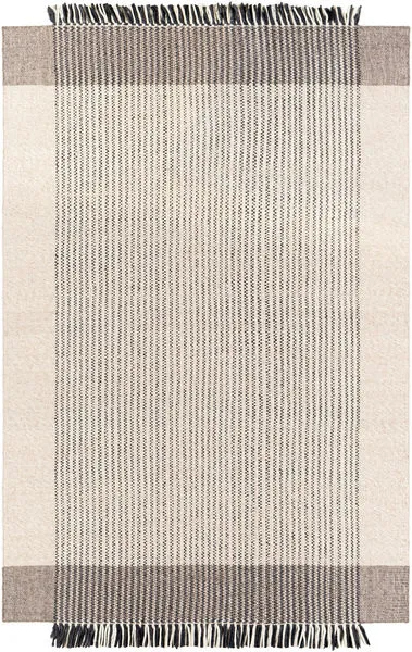 Product Image 1 for Reliance Hand-Woven Wool Brown / Cream Rug - 2' x 3' from Surya