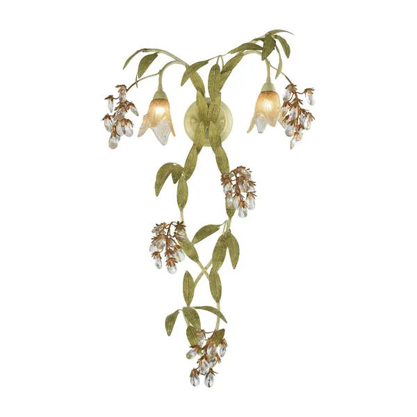 Product Image 1 for Huarco 2 Light Wall Sconce In Chestnut from Elk Lighting