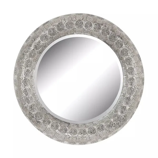 Product Image 1 for Embossed Metal Frame Frame Mirror from Elk Home