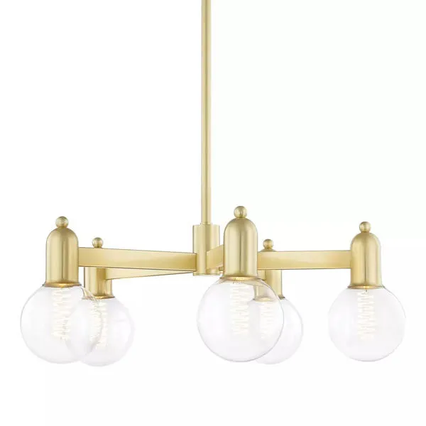 Product Image 1 for Bryce 5 Light Chandelier from Mitzi