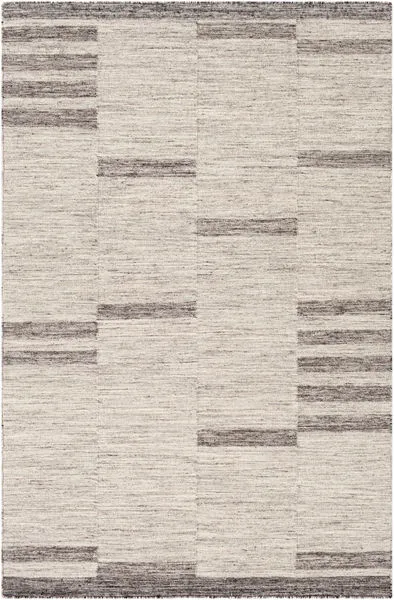 Product Image 1 for Tamaris Hand-Woven Light Gray / Charcoal Rug - 2' x 3' from Surya
