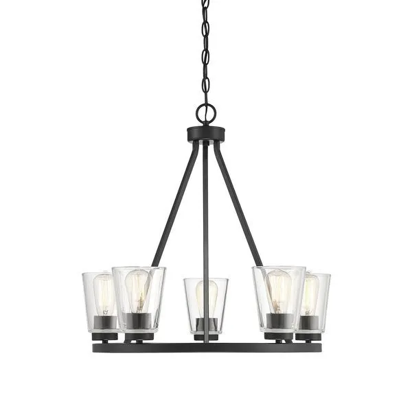 Product Image 4 for Calhoun 5 Light Chandelier from Savoy House 