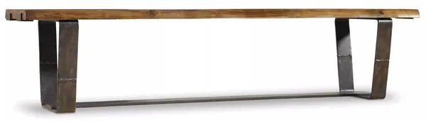 Product Image 1 for Live Edge Bench from Hooker Furniture