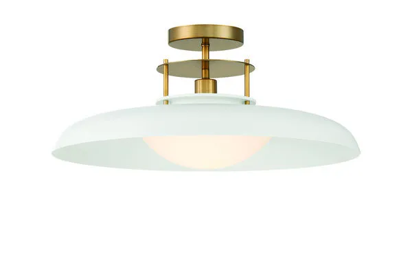 Product Image 2 for Gavin 1 Light Semi-Flush from Savoy House 