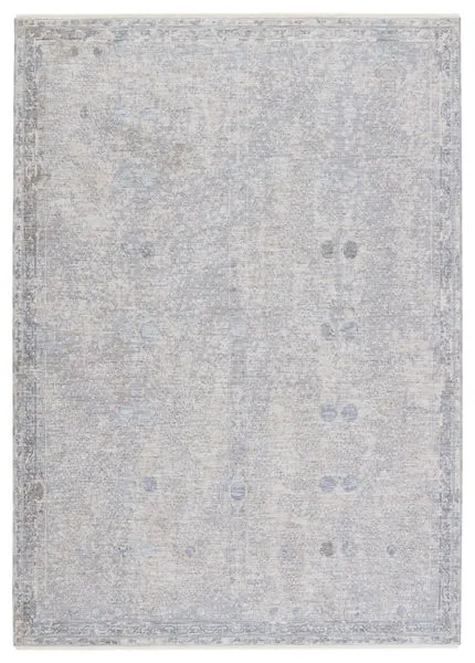 Product Image 5 for Larkin Floral Light Gray/ Beige Rug from Jaipur