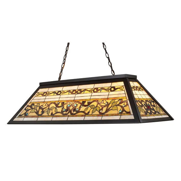 Product Image 1 for Tiffany Game Room Lighting 4 Light Billiard/Island Light In Tiffany Bronze Metal  from Elk Lighting
