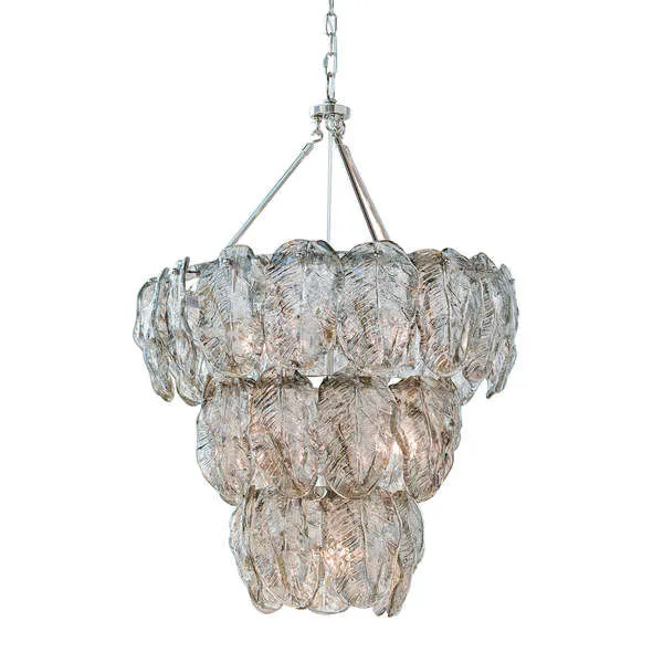 Product Image 1 for Glass Leaves Chandelier from Regina Andrew Design