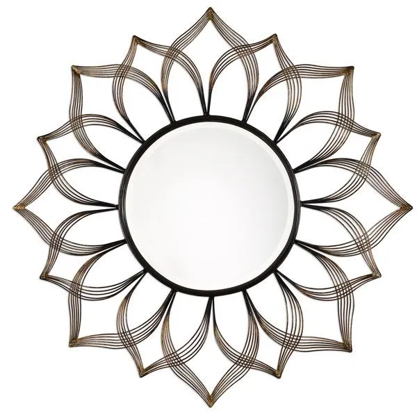 Product Image 2 for Uttermost Imani Iron Sunflower Mirror from Uttermost