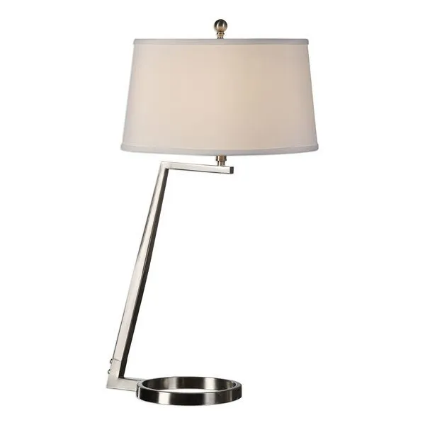 Product Image 1 for Uttermost Ordino Brushed Nickel Lamp from Uttermost