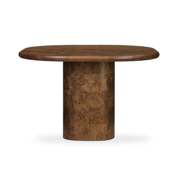 Product Image 1 for Malko Dining Table - Dark Brown Mappa Burl from Four Hands