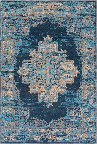 Product Image 1 for Amsterdam Blue / Beige Rug from Surya