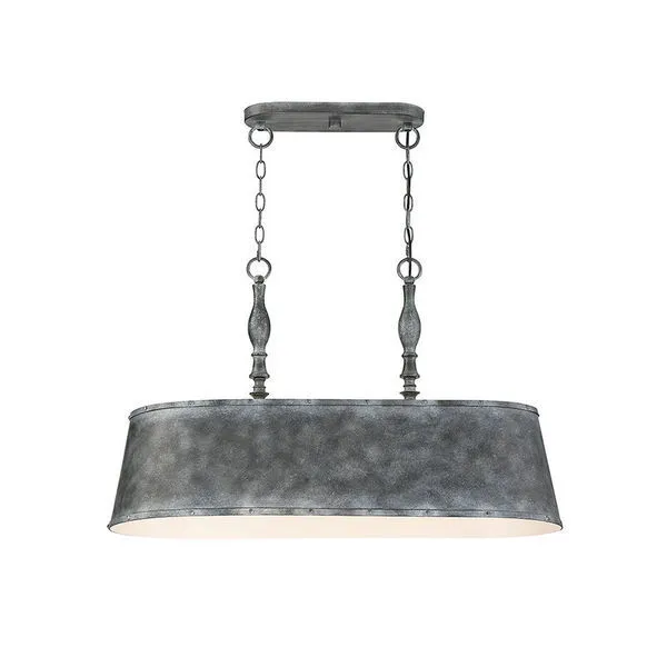 Product Image 1 for Dover 5 Light Linear Chandelier from Savoy House 