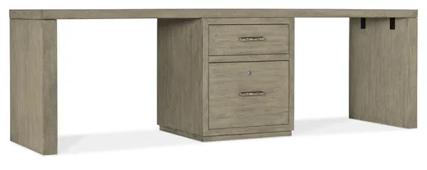 Product Image 1 for Linville Falls 96" Desk with One Centered File from Hooker Furniture