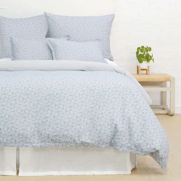 Product Image 1 for Biscayne Light Blue Cotton Queen Duvet Cover from Pom Pom at Home
