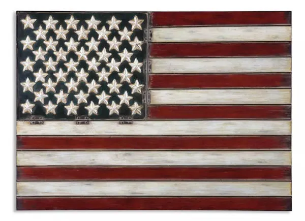 Product Image 2 for Uttermost American Flag Metal Wall Art from Uttermost