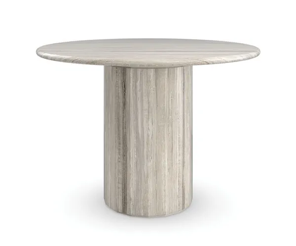 Product Image 1 for Mesita Almond Milk Stone Dining Table from Caracole