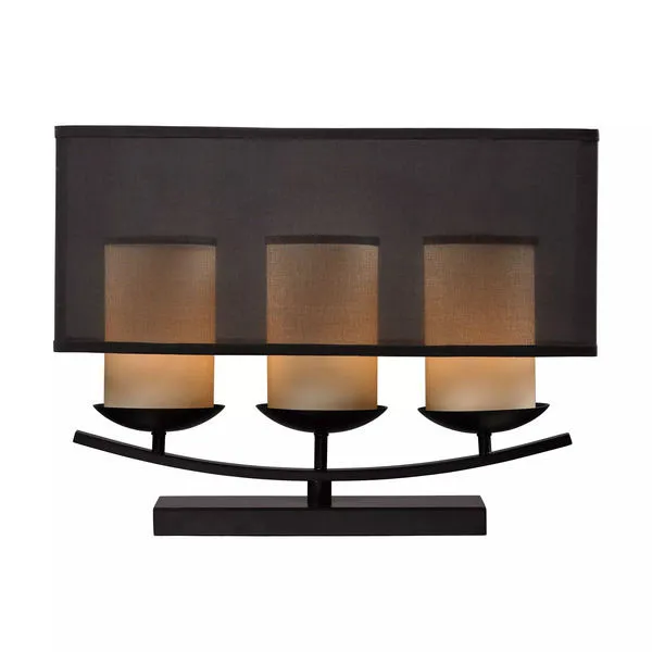Product Image 1 for Bakersfield 3 Light Candle Lamp In Bronze Paint Finish from Elk Home
