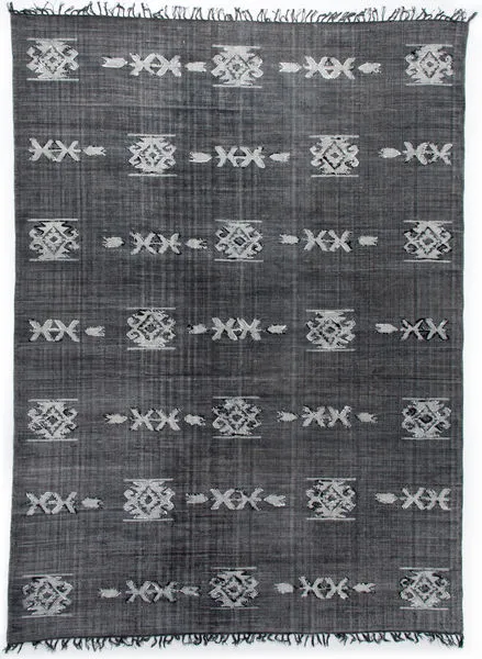 Product Image 5 for Tribal Faded Black Rug - 8'X10' from Four Hands