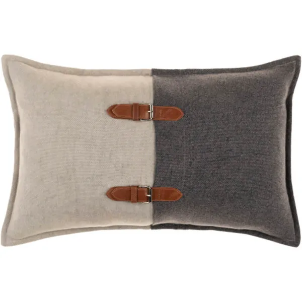 Product Image 1 for Branson Leather Strap Pillow from Surya