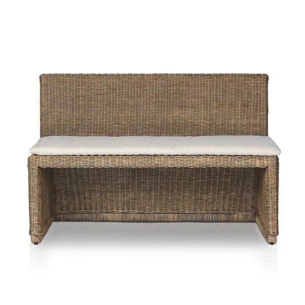Product Image 1 for Senna Woven Dining Bench from Four Hands