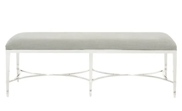 Product Image 5 for Criteria Metal Sofa Bench from Bernhardt Furniture