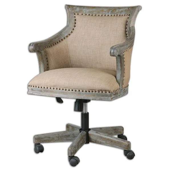 Product Image 2 for Uttermost Kimalina Linen Accent Chair from Uttermost
