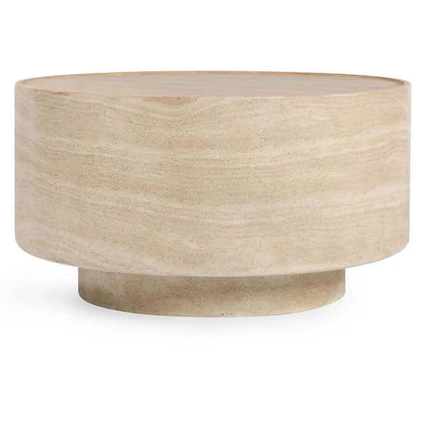 Product Image 1 for Mckenna Round Stone Outdoor Coffee Table from Classic Home Furnishings