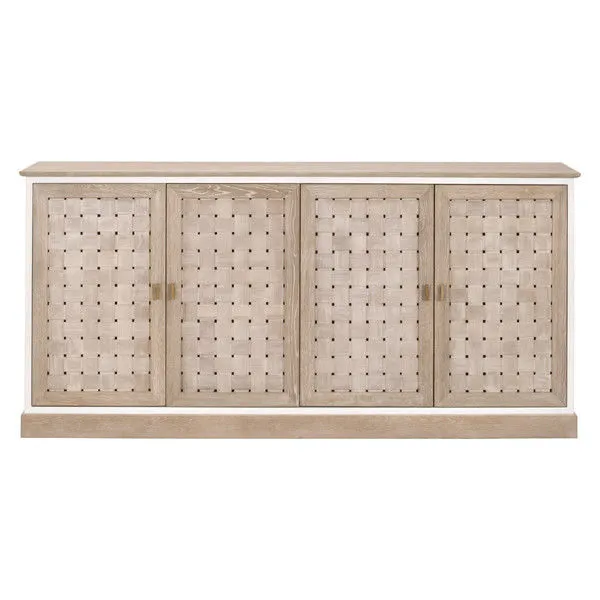 Product Image 1 for Weave Woven Oak Media Sideboard from Essentials for Living