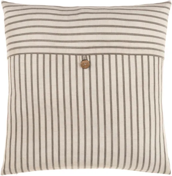 Product Image 1 for Penelope Light Beige Striped Pillow from Surya