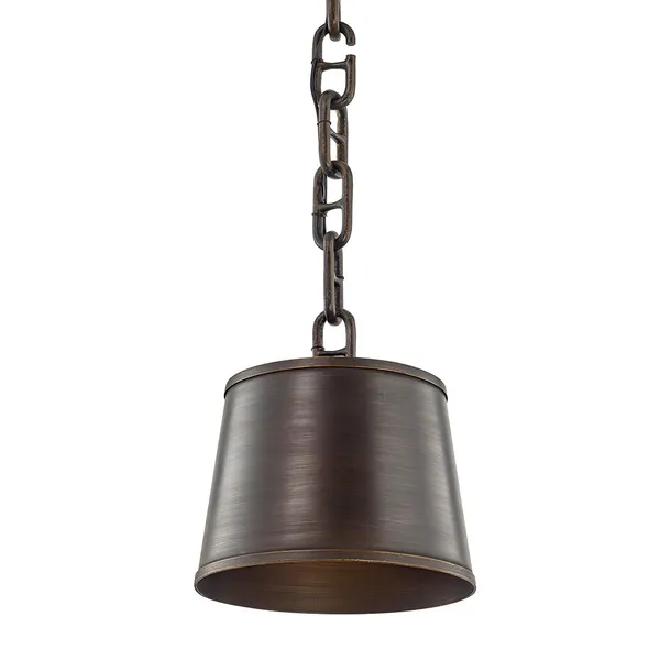 Product Image 1 for Admirals Row 1 Light Pendant Pompeii Bronze  from Troy Lighting